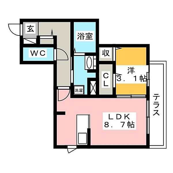 同じ建物の物件間取り写真 - ID:222016609440