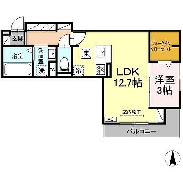 同じ建物の物件間取り写真 - ID:222016609587