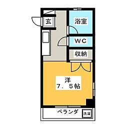 間取図画像 ワンルーム