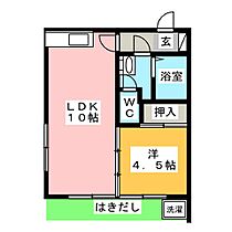 スカイビレッヂ  ｜ 静岡県藤枝市時ケ谷（賃貸アパート1LDK・1階・34.02㎡） その2