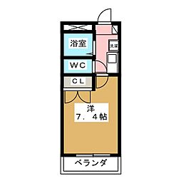 間取図画像 1K