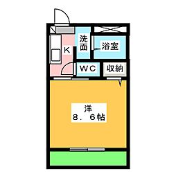 間取図画像 1K