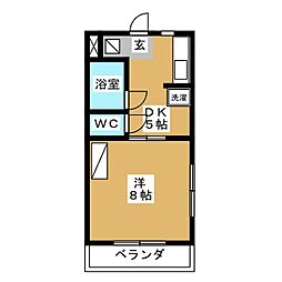 間取図画像 1DK