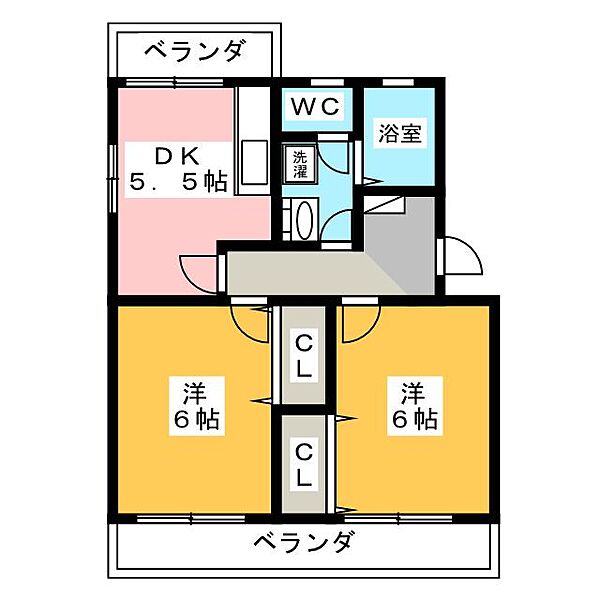 リサイア ｜静岡県富士市中之郷(賃貸マンション2DK・1階・45.63㎡)の写真 その2