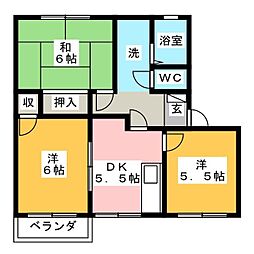 間取図画像 3DK