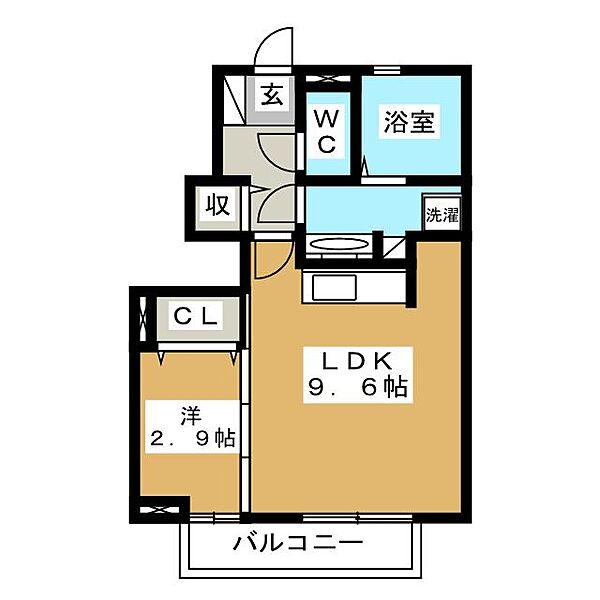 Ｇｒｏｗ　ＮｅｘｔII ｜静岡県富士宮市小泉(賃貸アパート1LDK・1階・35.06㎡)の写真 その2