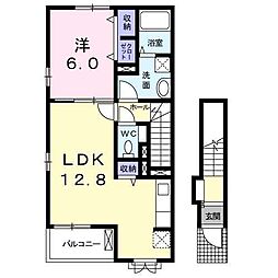 シエロ 1LDKの間取図画像