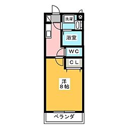 間取図画像 1K