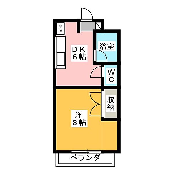マンションロジュマンI ｜静岡県磐田市富里(賃貸マンション1DK・3階・25.92㎡)の写真 その2