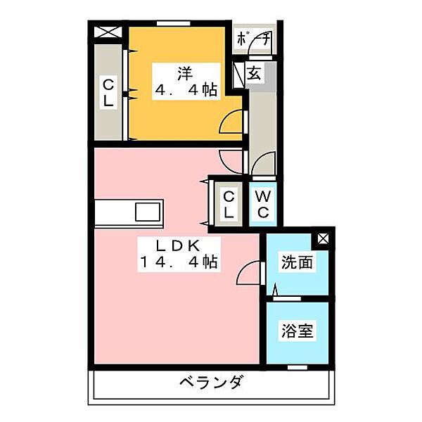 同じ建物の物件間取り写真 - ID:222016549119