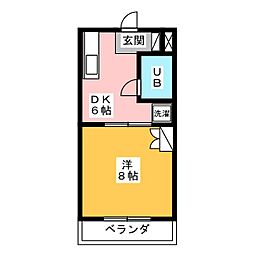 間取図画像 1DK