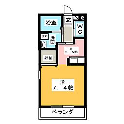 間取図画像 ワンルーム