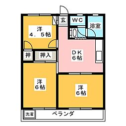 間取図画像 3DK