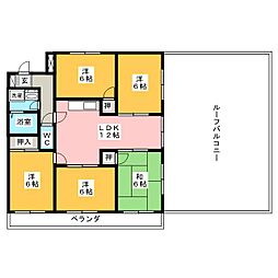 エステート23 5LDKの間取図画像