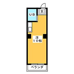 間取図画像 ワンルーム