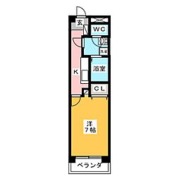 間取図画像 1K