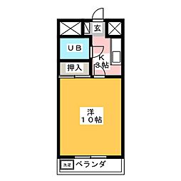 間取図画像 1K