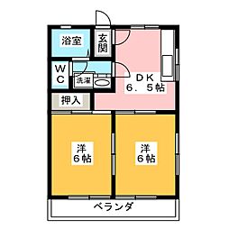 間取図画像 2DK