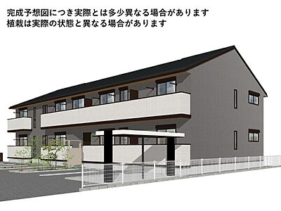 外観:完成予想図 外観:完成予想図