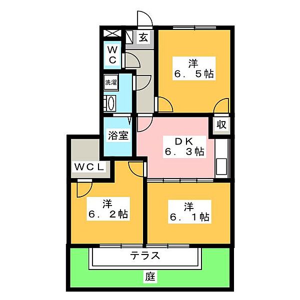 同じ建物の物件間取り写真 - ID:221010703751