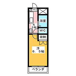 間取図画像 1K