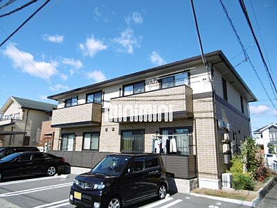 外観：南向きで日当たり良好のコーポ