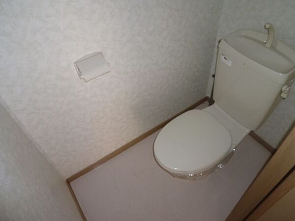 画像11:清潔なトイレ。