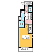 ライムライト岐阜  ｜ 岐阜県岐阜市安良田町４丁目（賃貸アパート1K・3階・34.23㎡） その2