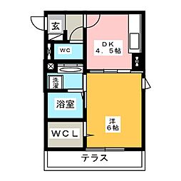 間取図画像 1DK