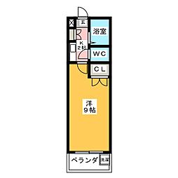 間取図画像 1K