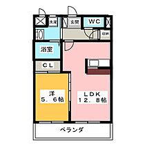 ヴァイス　ハイム  ｜ 岐阜県大垣市東町２丁目（賃貸マンション1LDK・1階・44.82㎡） その2