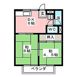 間取図画像 2DK