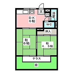 間取図画像 2DK