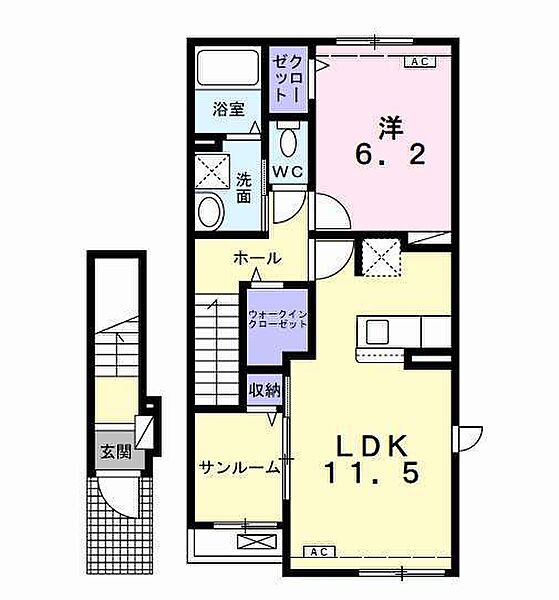 同じ建物の物件間取り写真 - ID:221010706290