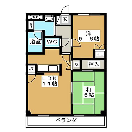 サンフォレスト弐番館_間取り_0