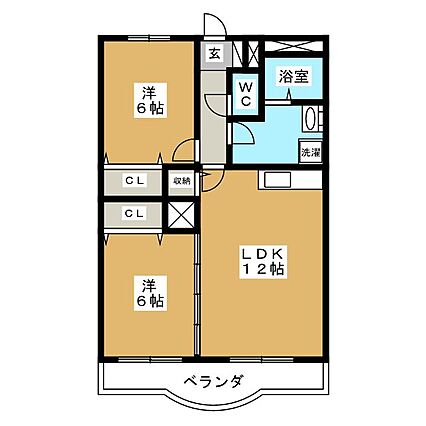 クリスタルハイム_間取り_0