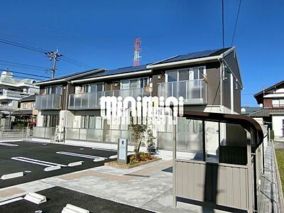 外観:2トーンのお洒落な外観。 外観:2トーンのお洒落な外観。