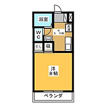 サングローリーII  ｜ 岐阜県各務原市入会町２丁目（賃貸アパート1K・2階・25.90㎡） その2