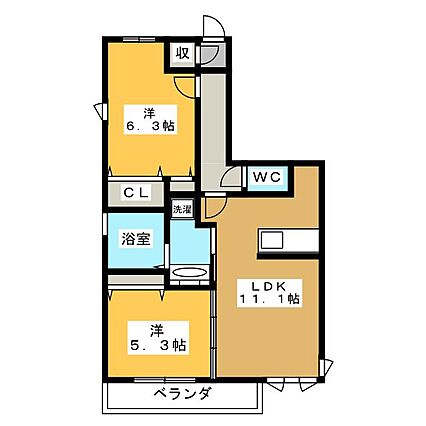 ヴィラグレンディール_間取り_0