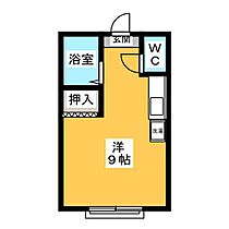 ＮＡＮＯ ＨＯＵＳＥ　南棟  ｜ 岐阜県瑞穂市本田（賃貸アパート1R・2階・18.00㎡） その2