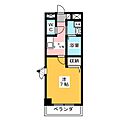 クレール北方2階3.4万円