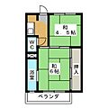ビレッジハウス穂積2号棟1階2.2万円