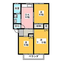 間取図画像 3DK