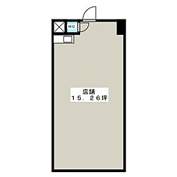村瀬コーポラスビルの間取図画像