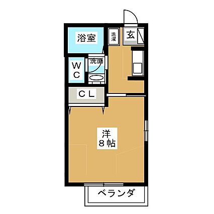 コーポFUJIII_間取り_0