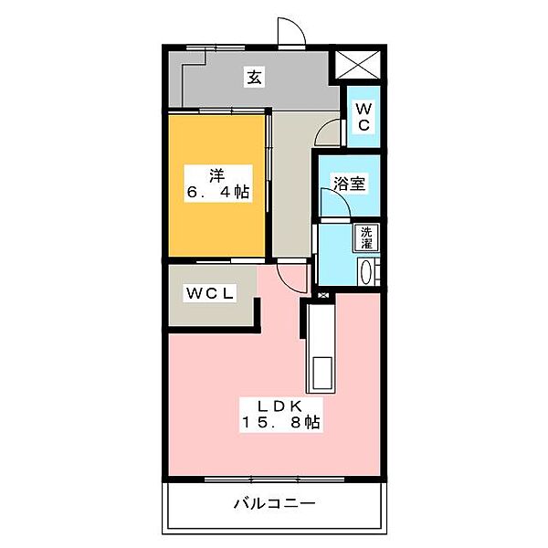 Gran R Tatsumi ｜岐阜県羽島市福寿町千代田３丁目(賃貸マンション1LDK・5階・61.60㎡)の写真 その2