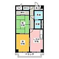 エステートシバタ4階5.3万円
