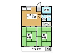 間取図画像 2DK