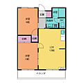 桜ヶ丘ハイツ3階4.2万円