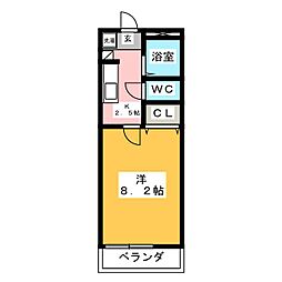 ディアスM・S 1Kの間取図画像